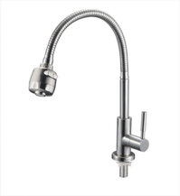 Vòi rửa chén lạnh  inox 304 PLE-6057