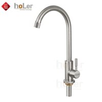 Vòi rửa chén Lạnh Inox SUS 304 Holer CHL963