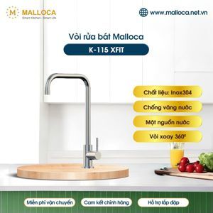 Vòi rửa chén Malloca K-115 XFIT
