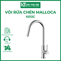 Vòi rửa chén MALLOCA K012C xuất xứ chính hãng chất liệu đồng thau mạ nhôm cao cấp - Khánh Trang Home