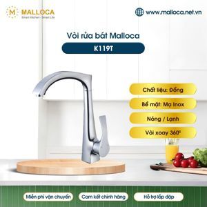 Vòi rửa chén Malloca K119T