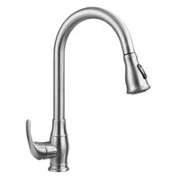 Vòi Rửa Chén Nóng Lạnh Draco F3142I 2 Chế Độ Nước Inox 304 Chống Gỉ Chống Ăn Mòn - Hàng Chính Hãng