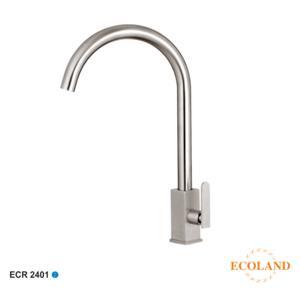 Vòi rửa chén nóng lạnh Ecoland inox ECR2401