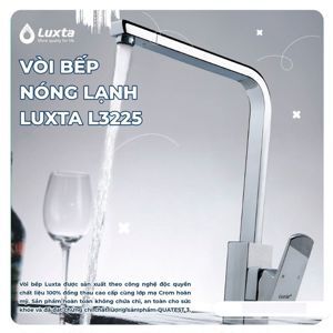 Vòi rửa chén nóng lạnh Luxta L3225