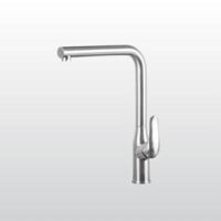 Vòi rửa chén nóng lạnh Malloca K520S, vòi bếp inox 304 2 đường nước