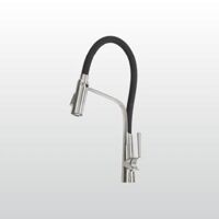 Vòi rửa chén nóng lạnh Malloca K596S, vòi bếp inox 304 2 đường nước