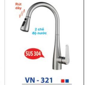 Vòi rửa chén nóng lạnh Vanni VN-321