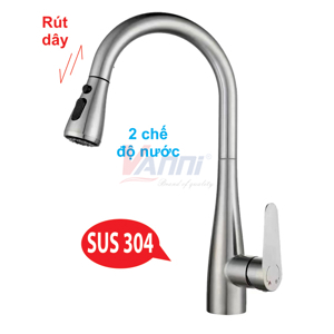 Vòi rửa chén nóng lạnh Vanni VN-321