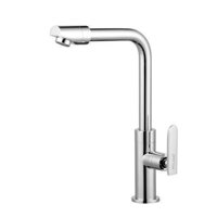 Vòi rửa chén nước lạnh gắn chậu cao cấp - Sanji CL20- 360 độ - Kèm dây cấp nhựa 50cm