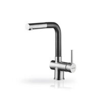 Vòi rửa chén Pyramis 090917601 Capriccio Stainless Steel Pearl Black