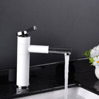 Vòi Rửa Lavabo Nóng Lạnh Đồng Thau LARTO 25-27. Vòi lavabo xoay 360 độ đồng thau cao cấp.