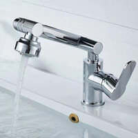 Vòi rửa Lavabo, vòi rửa Tay INOX xoay 720 độ TV-8010