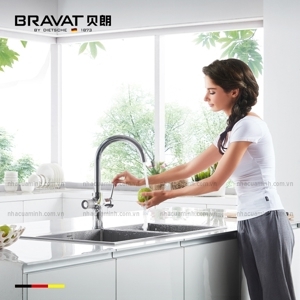 Vòi rửa mặt Bravat F7196243CP-RG
