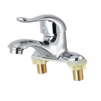 Vòi rửa mặt nóng lạnh, vòi lavabo 2 chân, vòi lavabo giá rẻ, vòi chậu rửa lavabo