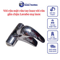 Vòi Rửa Mặt Rửa Tay Inax Vòi Rửa Gắn Chậu Lavabo Mạ Inox Giá Rẻ Siêu Bền Xịn
