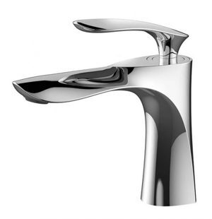 Vòi rửa mặt tay lá thân thấp Kobesi KB5110B