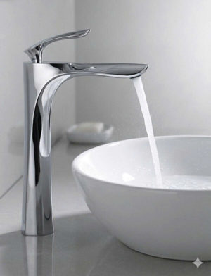 Vòi rửa mặt thân cao Kobesi KB5110C