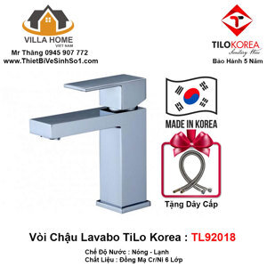 Vòi rửa mặt Tilo TL-92018