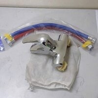 Vòi rửa mặt, Vòi lavabo nóng lạnh cao cấp  tặng kèm đôi dây cấp nước inox