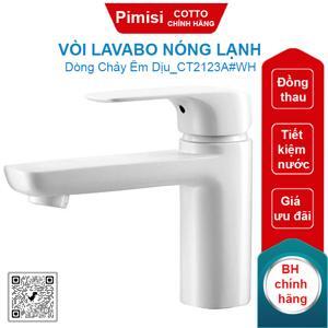 Vòi rửa nóng lạnh Cotto CT2123A#WH
