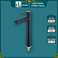 Vòi Rửa Tay Lavabo Lạnh INOX 304 Cao Cấp Chất Liệu Bền Thiết Kế Đẹp, Tiện Dụng Cao 30cm LIFE HOME