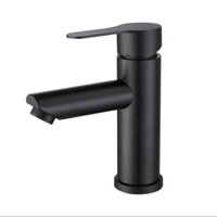 Vòi rửa tay Lavabo Nóng lạnh màu đen, Ikox SUS 304 cao cấp giá rẻ tại Tphcm