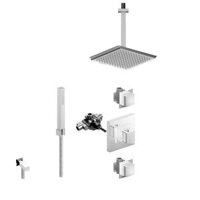 Vòi sen âm trần có sen cầm tay bằng đồng Casanova - CAS-CSHOWER1