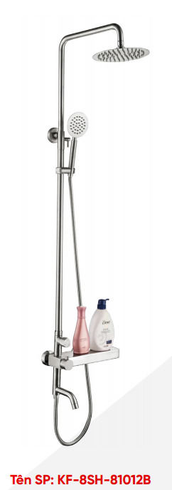 Vòi sen Inox Kaff KF-8SH-81012B