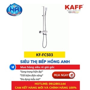 Vòi sen inox Kaff KF-FCS03