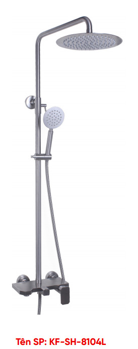 Vòi sen Inox Kaff KF-SH-8104L