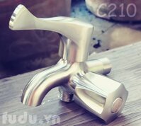 VÒI SEN LẠNH INOX MỜ C210