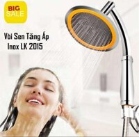 Vòi sen nhà tắm Vòi Sen Tăng Áp Lực Vòi sen đồ gia dụng vòi hoa sen Vòi sen tăng áp INOX LK-2015 - 45618  cổ xoay 360 độ - Kích Thích Huyệt Đạo – Tăng Cường Tuần Hoàn Máu – Tình Yêu Thăng Hoa.