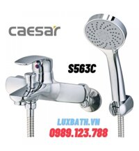 Vòi Sen Tắm Caesar S563C Nóng Lạnh Tay Sen 3 Chế Độ