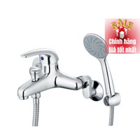 Vòi sen tắm nóng lạnh CAESAR S360C, vòi hoa sen gật gù chính hãng