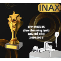 Vòi sen tắm nóng lạnh INAX BFV 1403S 8C, vòi hoa sen gật gù, Cam kết chính hãng 100%