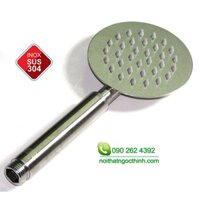 ✼❡☽Vòi sen tắm STS-02 -Tay sen tắm INOX 304 ( nút cao su) cao cấp không rỉ