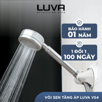 Vòi Sen Tăng Áp LUVA VS4, Bảo Hành 1 Năm, Đổi Lỗi 100 Ngày, Nhôm Xước Cao Cấp