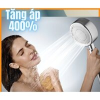 Vòi sen tăng áp LUVA VS4 mặt bát sen 8.2cm