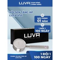 Vòi Sen Tăng Áp LUVA VS4/VS5 Bảo Hành 1 Năm, Đổi Lỗi 100 Ngày, Nhôm Xước Cao Cấp, Inox 304