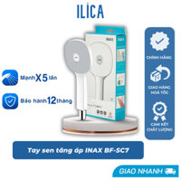 Vòi sen tăng áp, sen tắm INAX chính hãng, tay sen tăng áp BF-SC7 siêu mạnh ilica.