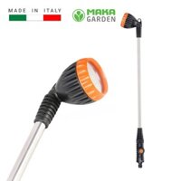 Vòi sen tưới cây cán dài 62cm Claber 8922, hàng Ý, phun mưa dạng hoa sen mịn, thiết kế với cán tay cầm dài và nhẹ
