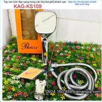 Vòi sen vuông đẹp nhà phố,căn hộ,khách sạn KAG-KS109