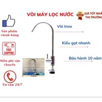 Vòi Tay Gạt Máy Lọc Nước Dùng Cho Máy Lọc Nước RO INOX 304 - Độ Bền Cao, Sáng Bóng, Áp Lực Nước Mạnh