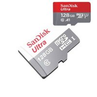 Với tốc độ cao class 10 128GB , thẻ nhớ MicroSD San disk Ultra có thể nhanh chóng di chuyển tất cả hình ảnh và video