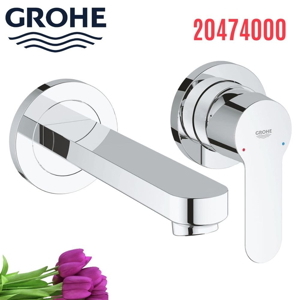 Vòi trộn 2 lỗ BauEdge Grohe 20474000
