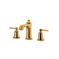 Vòi trộn 3-lỗ Kyoto 100 bộ xả kéo màu vàng - 589.35.062