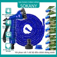 Vòi Tưới Cây , Vòi Rửa Xe, Vòi Nước Đa Năng Giãn Nở 3 Lần Từ 5m => 30m Thông Minh Có Các Chế Độ Nước Tiện Dụng