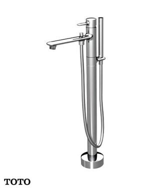 Vòi xả bồn đặt sàn nóng lạnh kèm sen tắm ToTo DM334CFR