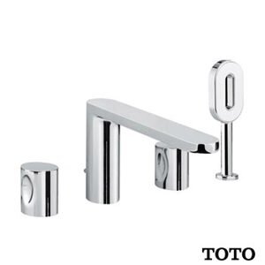 Vòi xả bồn nóng lạnh kèm sen tắm Toto TX447SQBR