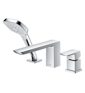 Vòi xả bồn tắm gắn bồn 3 lỗ Toto TBG02305BB